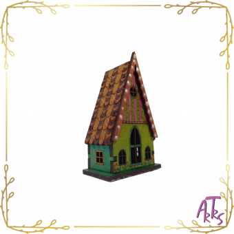 Casinha de Madeira Miniatura
