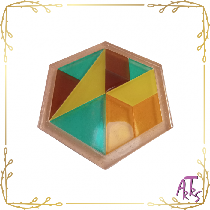 Quebra Cabeças Base Hexagonal 10 Peças