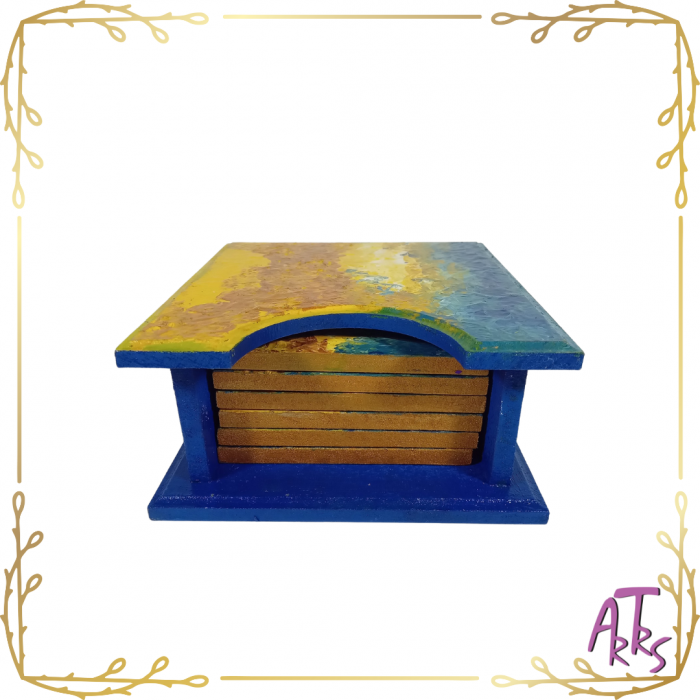 Porta Copos com Suporte em MDF