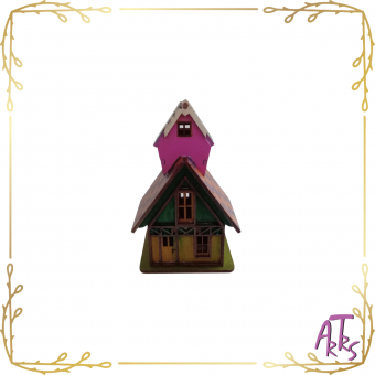 Casinha Infantil com Mirante - Brinquedos