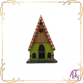 Casinha de Madeira Miniatura