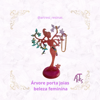 Porta joias beleza feminina