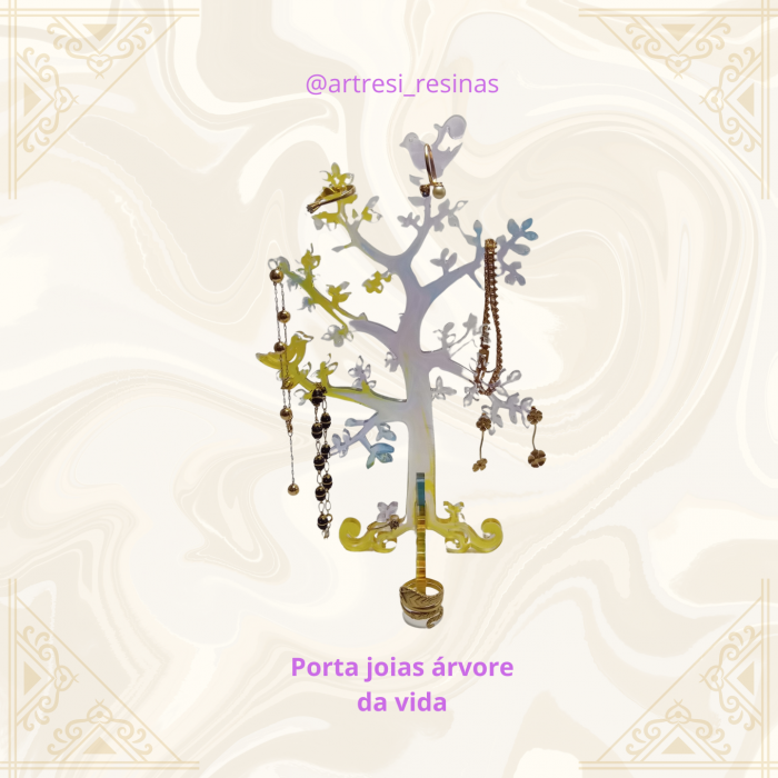 Porta joias árvore da vida